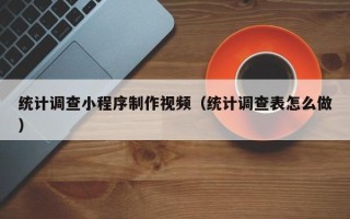 渭南统计调查小程序制作视频（统计调查表怎么做）