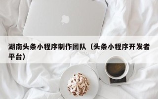 渭南湖南头条小程序制作团队（头条小程序开发者平台）
